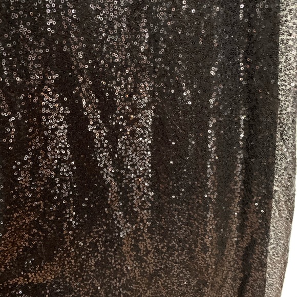 Cecico Black Sequin Gown - Picture 4 of 7
